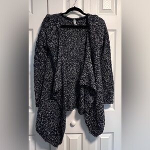 Aeropostale Blue Open Long Sleeved Cardigan